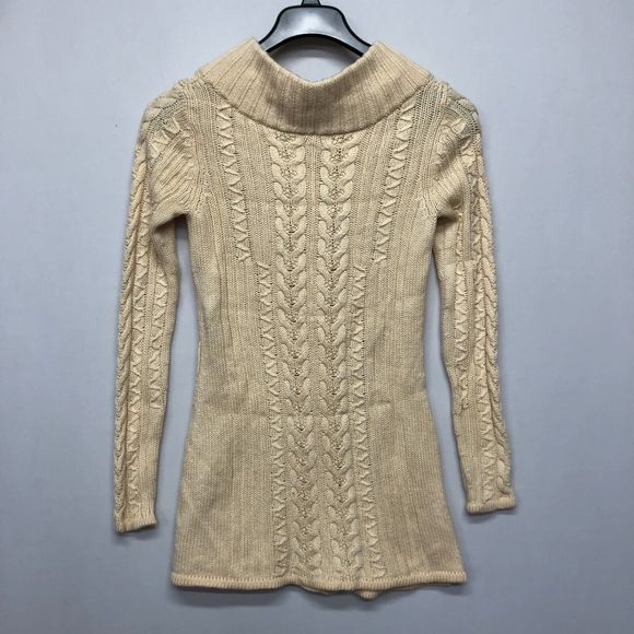 Banana Republic Extra Fine Merino Wool Cardigan Sweater Size Small M121 -11 - Picture 13 of 15